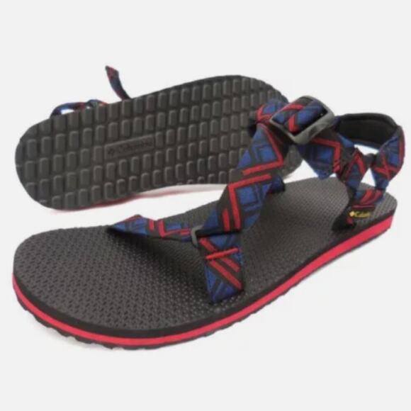 NEW Columbia Sandals Men's 13 Red River Printed | Hiking, Outdoors, Active - Picture 1 of 9